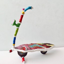 Pop Art Scouter Sculpture, Mixed Media - thumbnail 1
