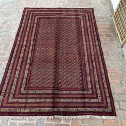 6x9 Handmade Afghan Wool Rug - Large Handwoven Oriental Carpet Oversized Authentic Area For Living Room, Bedroom, Dining Roomd??cor - thumbnail 3