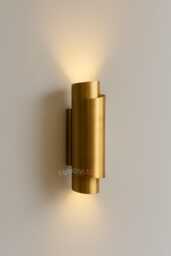 Handmade Antique & Raw Brass Wall Sconce Lamp , Modern Metal Light