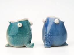 Ceramic Handmade Pencil Holder - thumbnail 1
