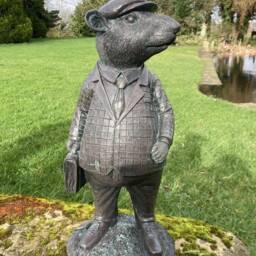 Resin Garden Large Mr Rat Ornament - thumbnail 3