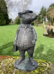 Resin Garden Large Mr Rat Ornament - thumbnail 1