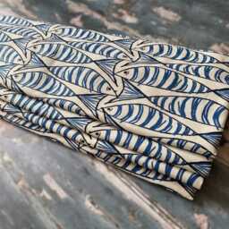 Custom Roman Blind/ Shade in Scandi Mackerel Cotton Fabric - Please Note Full Price Is On Quotation - thumbnail 3