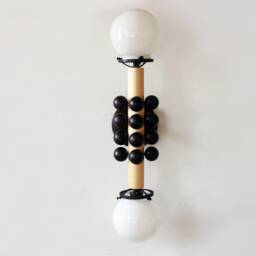 Black & Gold Double Bohemian Unique Wall Sconce Light Special Design Fixture Lamp Vanity Bedroom - thumbnail 3