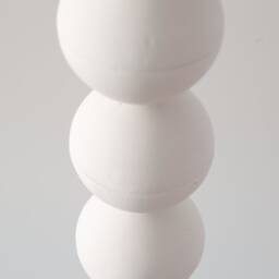 Handmade Plaster Pendant Light Cylinder Chandelier With Spheres - thumbnail 3