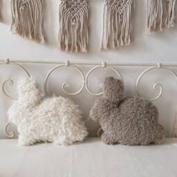 Small Soft Rabbit Cushion For Baby Rooms, Children's Rooms - thumbnail 2