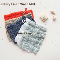 Set Of 3 Linen Waffle Weave Hand Towels For Everyday Elegance - thumbnail 3
