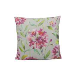 Voyage - Clovelly Raspberry/Stone Stunning Floral Watercolour Cushion Cover Handmade Throw Pillow Designer Home Decor - thumbnail 2