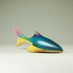 Duo Shark Sculpture - 15 - thumbnail 3