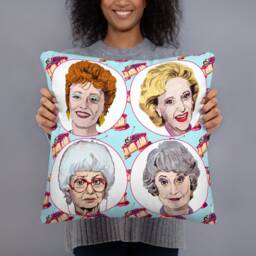 Golden Girls Double-Sided Pillow Case - thumbnail 2