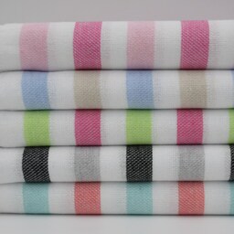 "Turkish Towel, Striped Towel, Bath Towel, 40""x67" - thumbnail 4