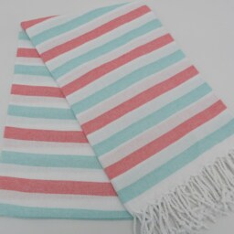 "Turkish Towel, Striped Towel, Bath Towel, 40""x67" - thumbnail 3