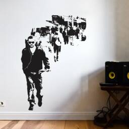 Wall Art Brooklyn Street Life Decal, Urban Sticker Street Style, Graffiti, Brooklyn New York Decor - thumbnail 3