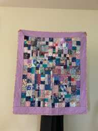 Handmade Baby Quilt Liberty London Tana Lawn Blanket - Patchwork Gender Neutral