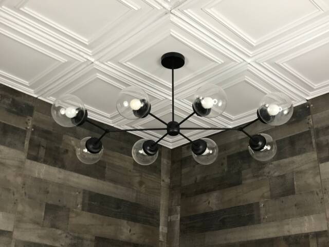 Rollo Modern 8 Light 6In Globe Sputnik Mid Century Industrial Chandelier - image 1