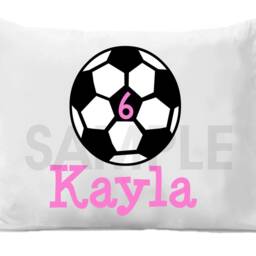 Baseball Pillow Case , Bedding, Kids Personalized Pillowcase - thumbnail 3