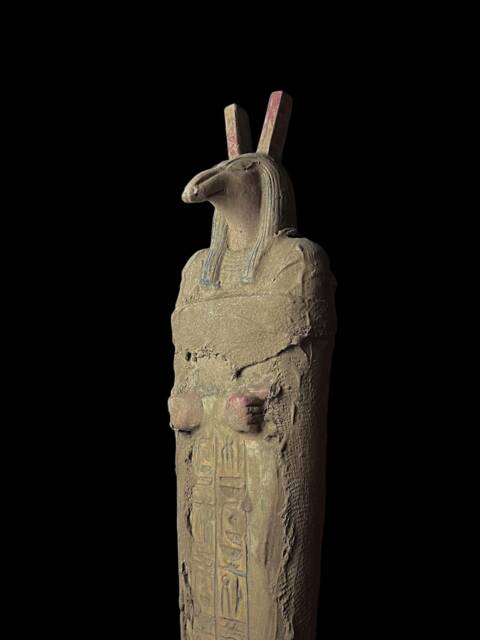 Handcrafted God Seth Statue Authentic Egyptian Decor - image 1