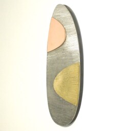 Stainless Steel Sculpture, Brass, Copper, House Decor, Wall Office, Ready To Ship - thumbnail 2