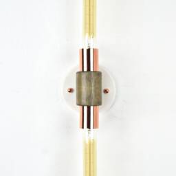 Custom Wood Wall Sconce - Finishes Two Light Fixture Horizontal Or Vertical Modern Lighting Design Plug Hardwired - thumbnail 2