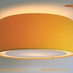 Yellow Ceiling Lamp Lucila With Diffuser - thumbnail 3