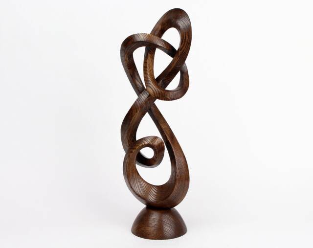 Personalized 70Th Birthday Present, 60Th Gift, Custom Gift For Grandma, Memorial Sculpture, Contemporary Statue, For Parents - image 1