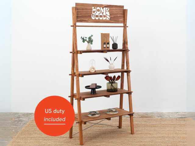 Portable Shelving Unit Vs-03-Cf For Shops & Market Fairs - Collapsible Display - image 1