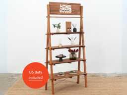 Portable Shelving Unit Vs-03-Cf For Shops & Market Fairs - Collapsible Display - thumbnail 1