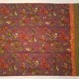 Purple, Green, & Orange Oak Leaves Acorns Standard/Queen Pillowcase - thumbnail 4
