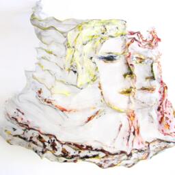 Gone With The Wind Modern Art Ooak - thumbnail 4
