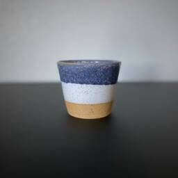 Two Toned Speckled Flower Pot - thumbnail 1