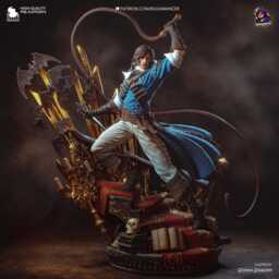 Richter Belmont - Castlevania 3D Printed Figure 18 Scale - thumbnail 3
