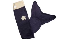 Mermaid Blanket Women 58 X 176 cm Soft Fleece Blue Beige Fairtrade Ringelsuse - thumbnail 1