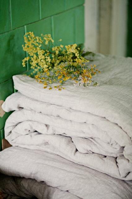 Twin Xl Stonewashed Linen Duvet Cover - Us Duty Paid - image 1