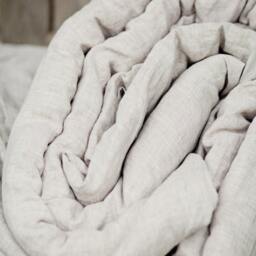 Twin Xl Stonewashed Linen Duvet Cover - Us Duty Paid - thumbnail 2