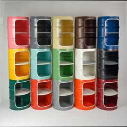 Bedside Table From Oil Barrel - Handmade Hamburg Industrial Furniture Side New Colors - thumbnail 3