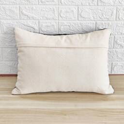 100% Natural Raw Cotton Hand Dyed Fabric Stitches Kantha Pillow Cover Indian Handmade Decorative Throw - thumbnail 4