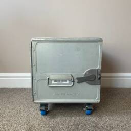 Air France Airlines Galley Box Airline Plane Atlas Storage Side Table Handmade - thumbnail 2