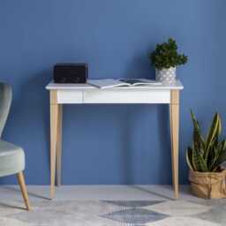 Narrow Writing Desk, Minimalist Desk Mimo - Various Colors & Widths - thumbnail 2