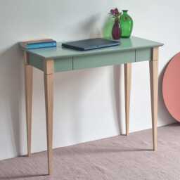 Narrow Writing Desk, Minimalist Desk Mimo - Various Colors & Widths - thumbnail 1