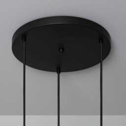 Decorduna3 - Black Multi Chandelier Pendant Wood Accent Modern Lighting Home - thumbnail 4
