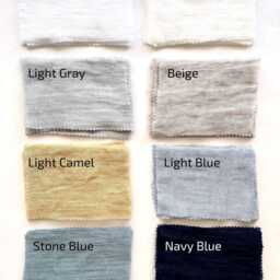 Super Soft Linen Curtain, Lightweight Panel, European Flax Window Drapes - 1 Pcs - thumbnail 4