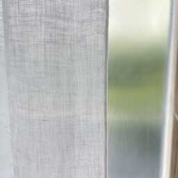 Super Soft Linen Curtain, Lightweight Panel, European Flax Window Drapes - 1 Pcs - thumbnail 3