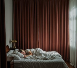 Blackout Curtain For Bedroom, Nursery, Sound Insulation, Grommet Style