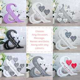 Our Family Sign, Established Plaque, Name 30Th Birthday Gift Daughter, New Baby Gift, Mummy Mum - thumbnail 2
