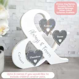 Our Family Sign, Established Plaque, Name 30Th Birthday Gift Daughter, New Baby Gift, Mummy Mum - thumbnail 1