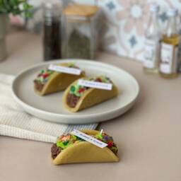 Taco Candle - Soy Wax Handmade Novelty Gift Fake Food Lovers Unique Realistic Funny - thumbnail 3