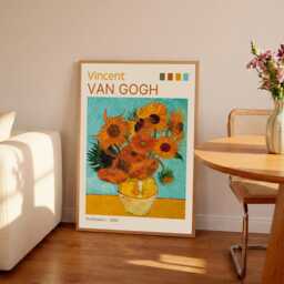 Van Gogh Sunflowers Print Fine Art Paper, A4/A3/A2/A1 - thumbnail 1
