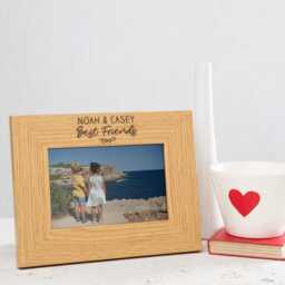 Personalised Engraved Baby's First Christmas Photo Frame - New Baby Gift For Mum Memories Milestone Keepsake Parent - thumbnail 3