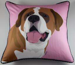 st. Bernard Pillow - thumbnail 1