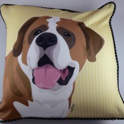 st. Bernard Pillow - thumbnail 2